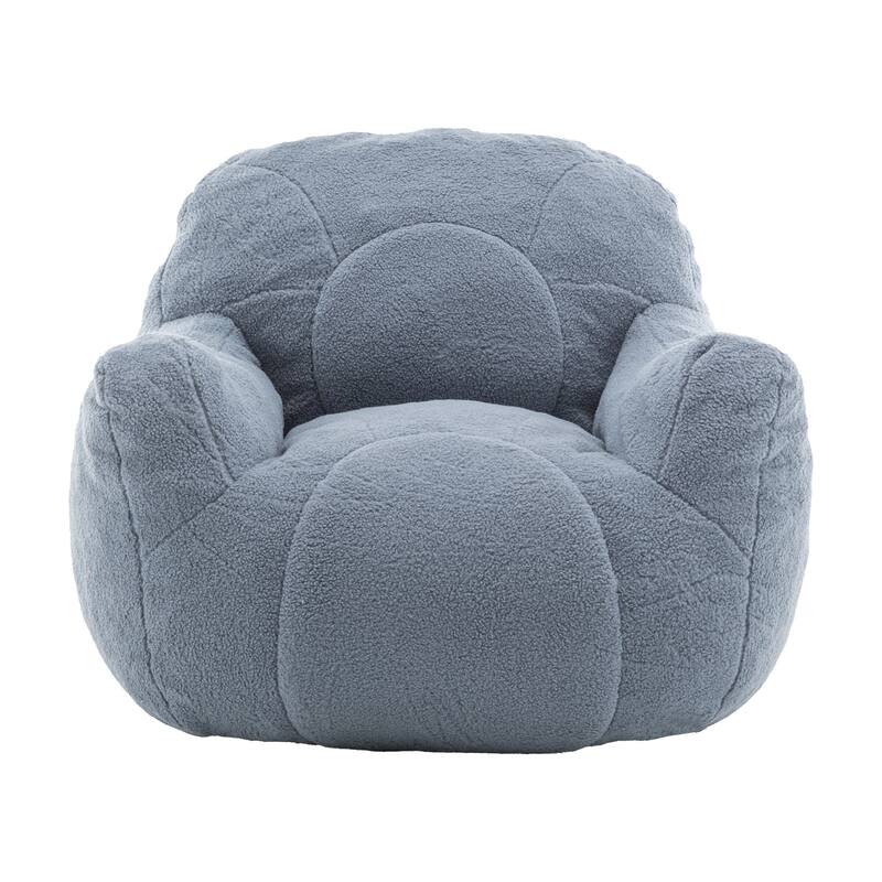 Bean Bag Chair Soft Fluffy Lazy Sofa with Memory Foam