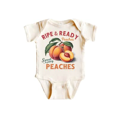 Sweet Peach - Baby Boy Girl Clothes Infant Bodysuit Funny Cute Newborn