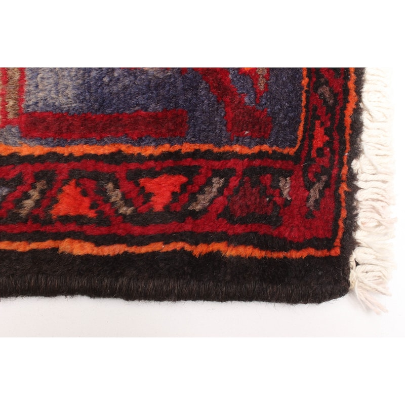 ECARPETGALLERY Hand-knotted Andelz Red Wool Rug - 4'5 x 6'10