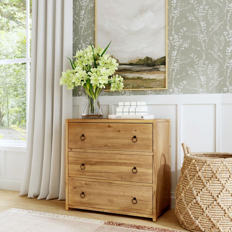 Butler Lark 3 Drawer Chest - Natural