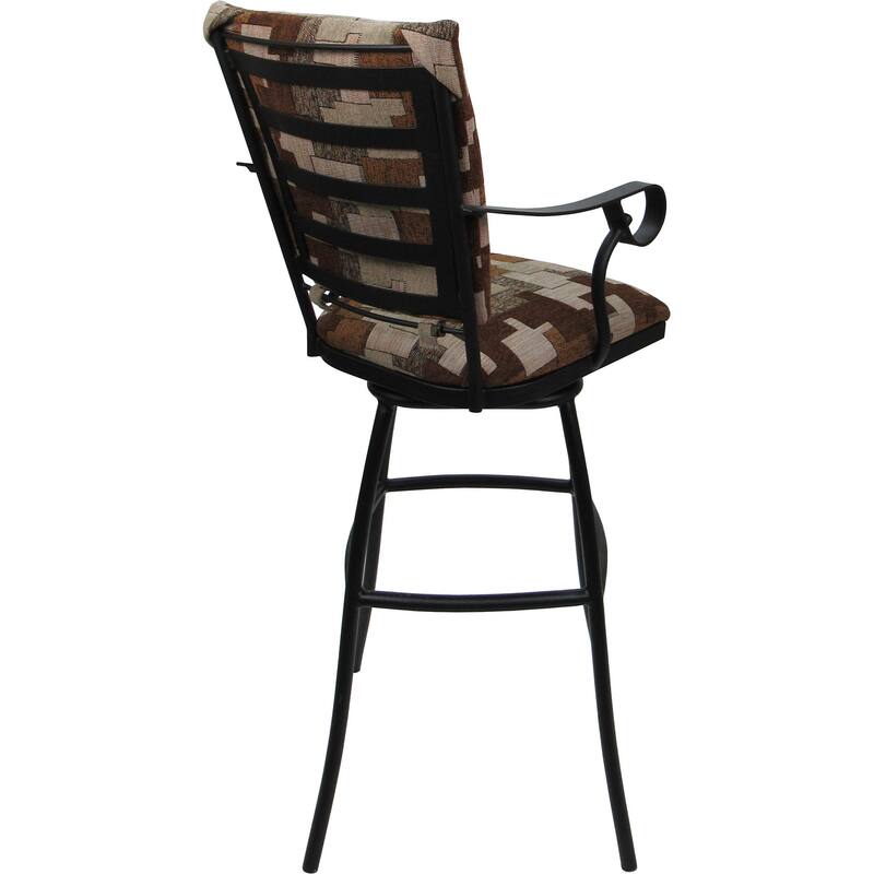 Set of 3 Outdoor Indoor Bar Stool Counter Extra Tall - Jenna PB Arms