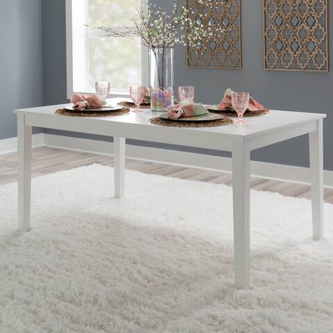 Castine White Dining Table