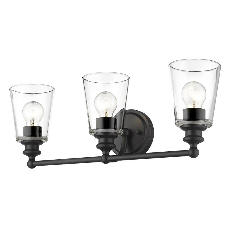 Modern Clear Glass Shade Wall Sconce with Swing Arm for Home Lighting