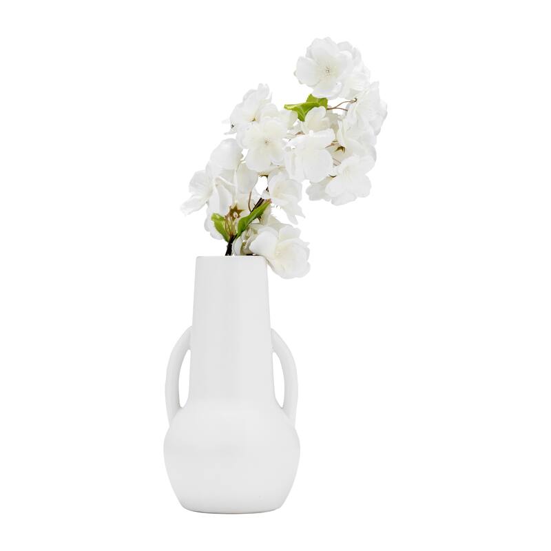 Decorative Ceramic Vase with Handles