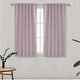 preview thumbnail 66 of 65, Deconovo Mix & Match Blackout and Bronze Print White Sheer 4 Piece Curtain Panel Set