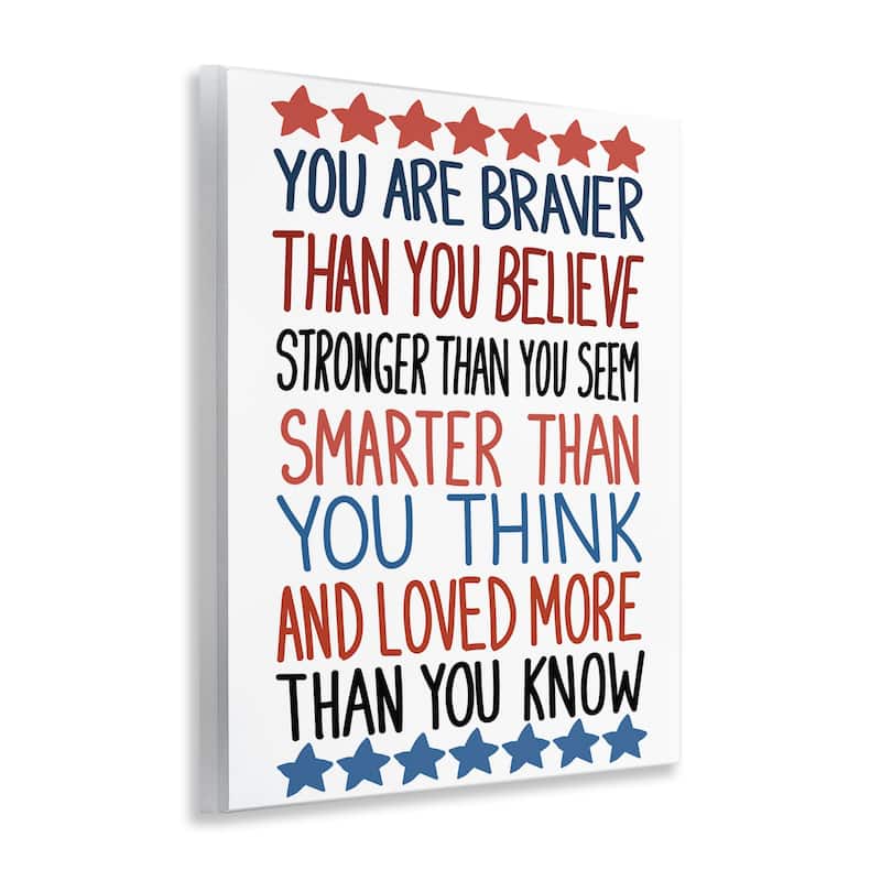 Stupell Bold Self Confidence Phrases Wall Plaque Art Design By Sweet Melody Designs