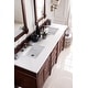 preview thumbnail 14 of 34, James Martin Vanities Brittany 72" Double Vanity, Burnished Mahogany