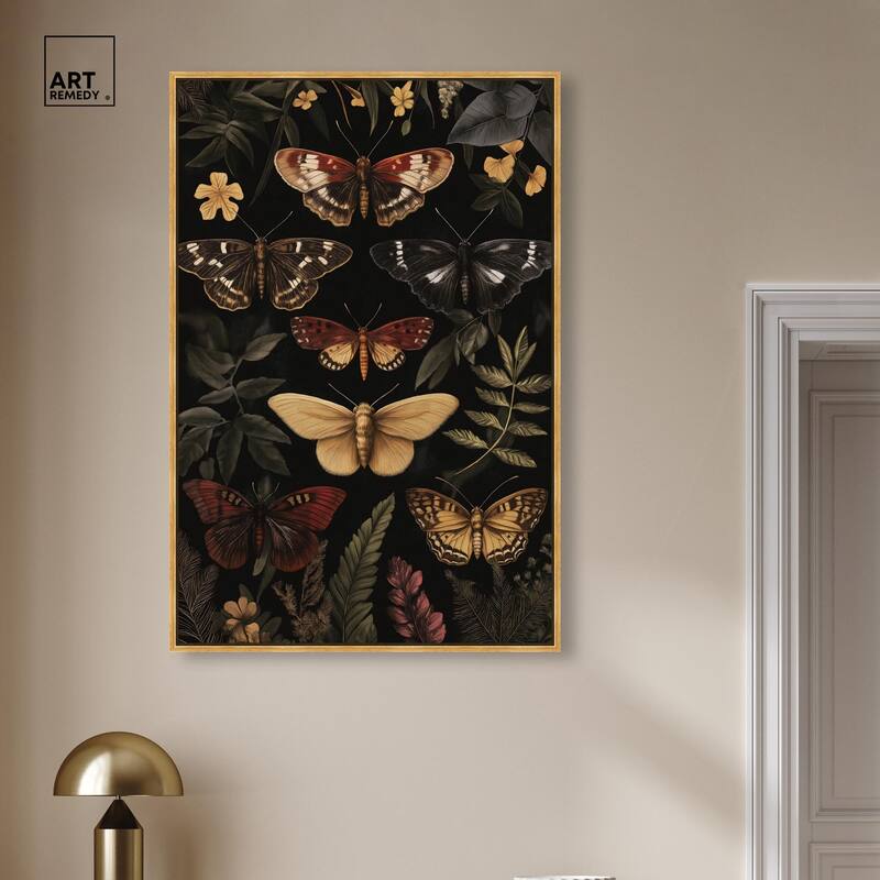 Winged Visitors III Canvas by Art Remedy