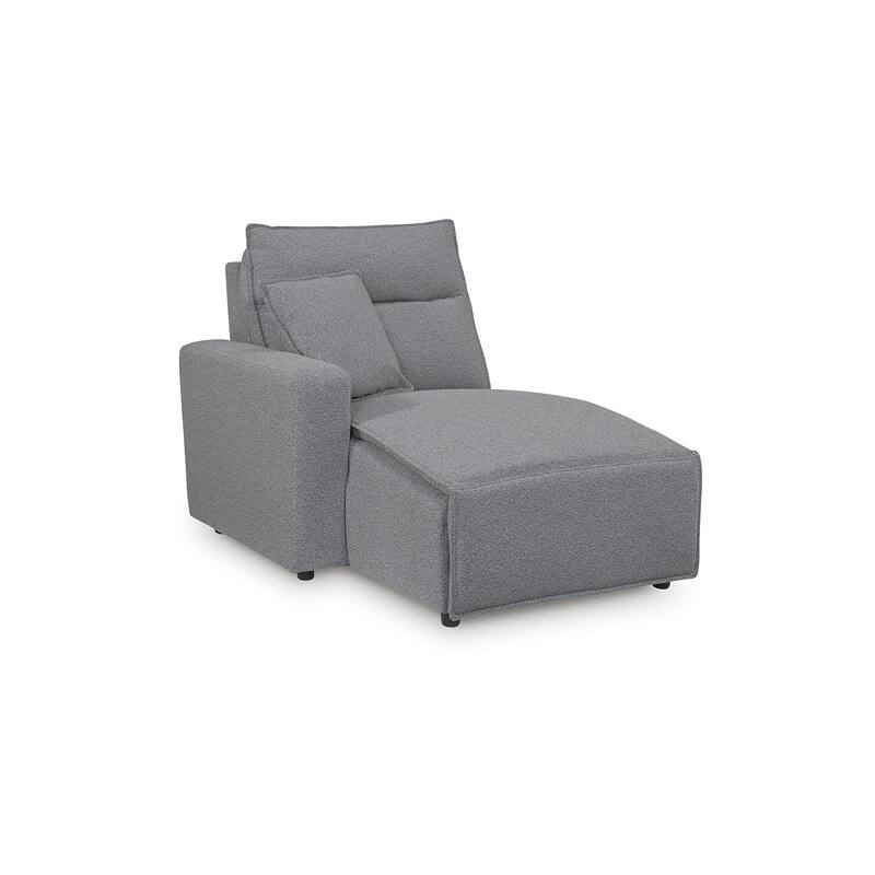 Signature Design by Ashley Modmax Gray 7-Piece Power Reclining Sectional with Chaise - 143" W x 143" D x 41" H