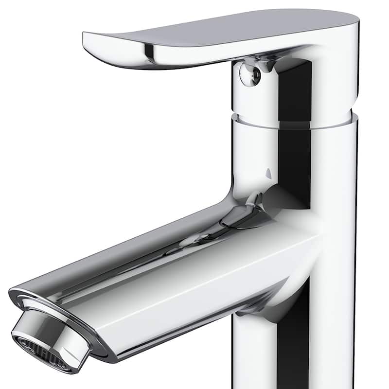 Single Handle Lavatory faucet in Polished Chrome Finish