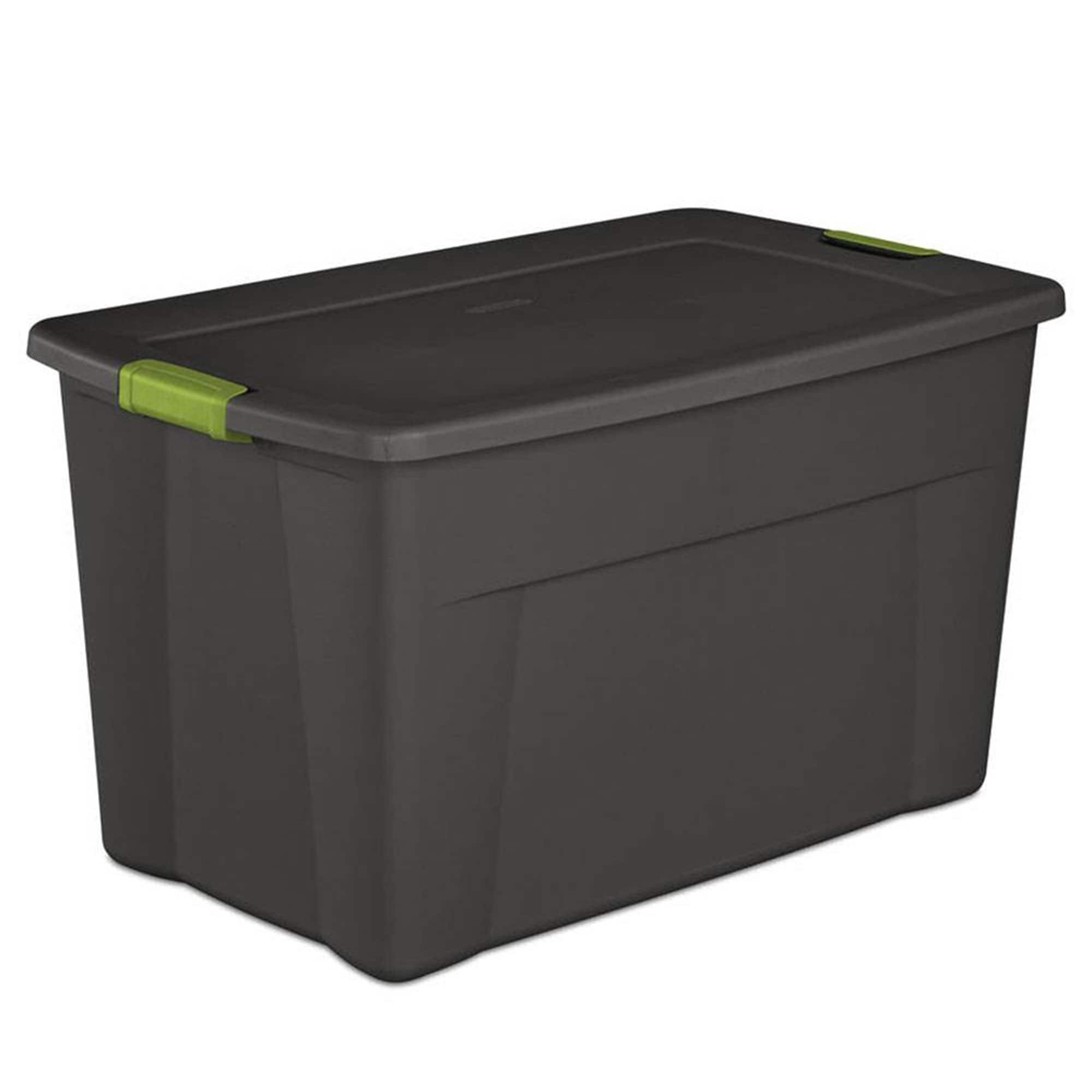 Sterilite Gray 35-Gallon Latch Storage Tote Container