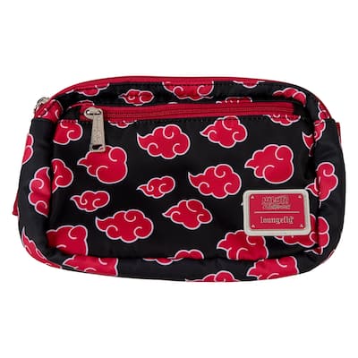 Naruto Akatsuki All-Over Print Nylon Sling Crossbody Bag