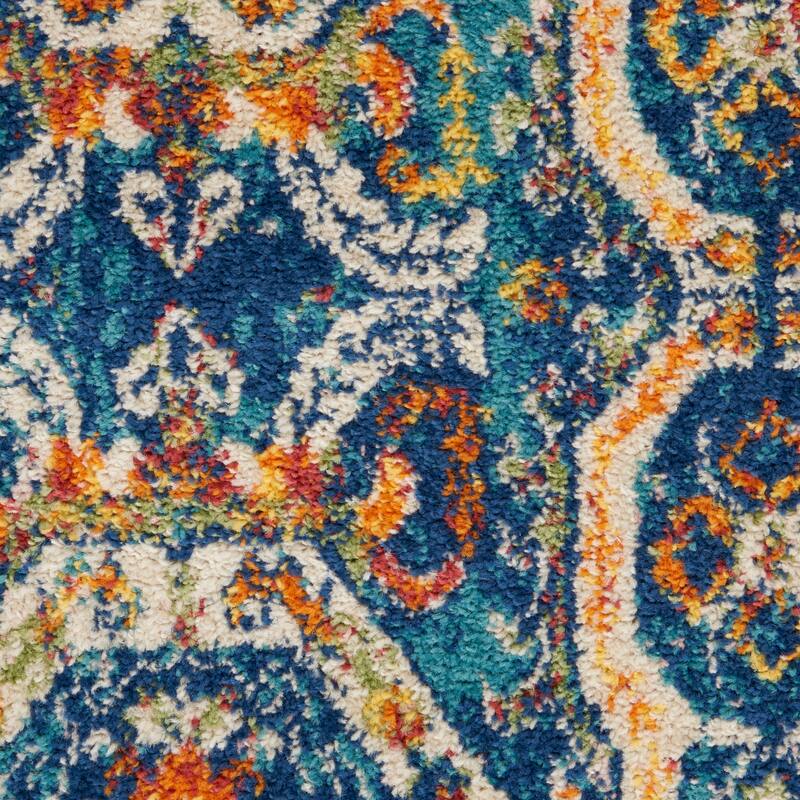 Nourison Allur Colorful Boho Tribal Medallion Area Rug