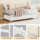preview thumbnail 12 of 29, Twin Metal Daybed Frame