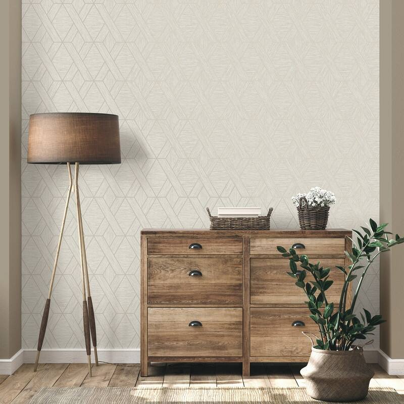 Fine Decor Malcolm Natural Geo Wallpaper