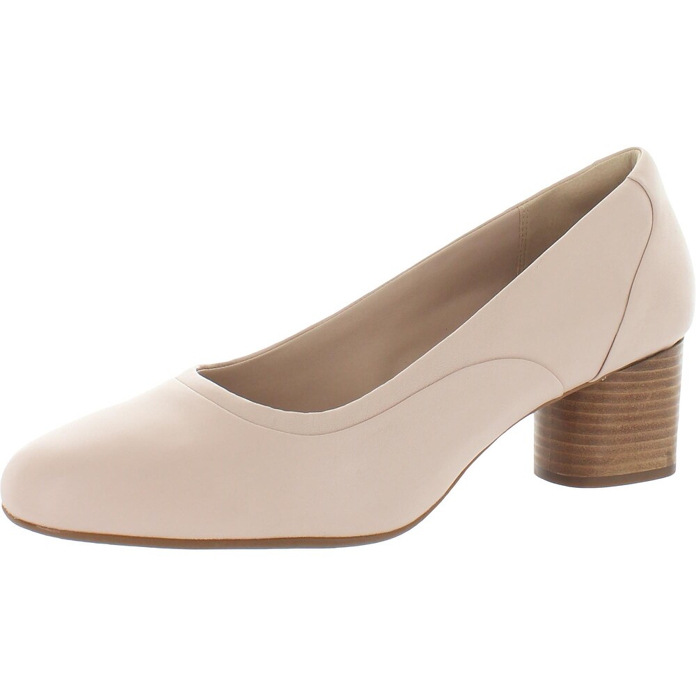 clarks ladies kitten heel shoes
