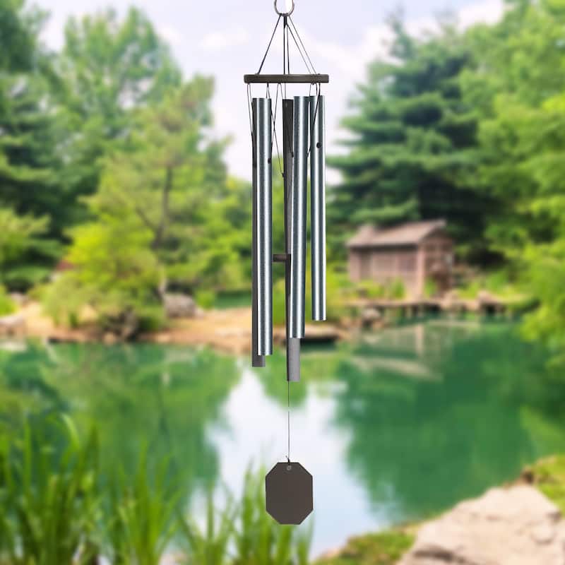OUTDOOR LEISURE PRODUCTS Model 918B Wind Chime made with powder coated Aluminum tubes