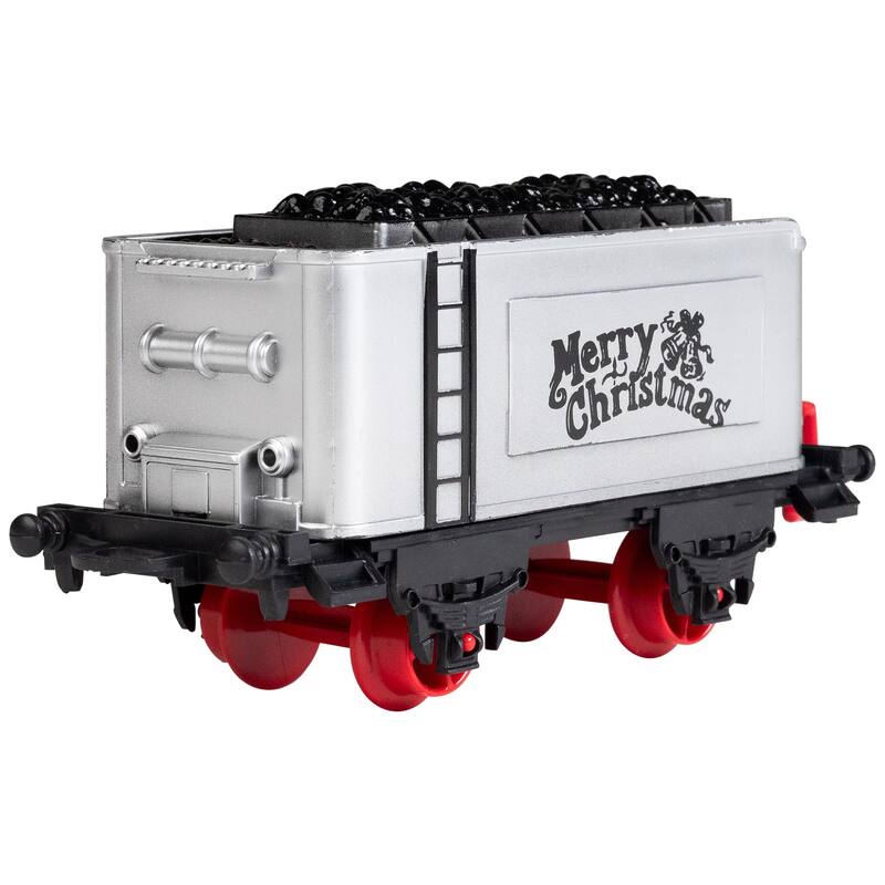 36 Pc Battery Operated Lighted Animated Train Set Raised Track Sound