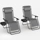 Homall Patio Zero Gravity Chair Lawn Lounge Chair with Pillow Set of 2