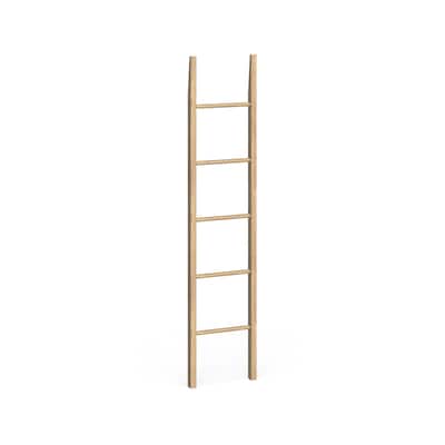 Carson Carrington Narpes Natural Maple Decorative Ladder