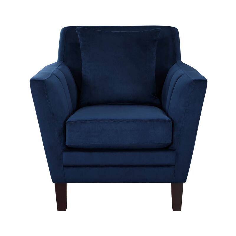 Myles Velvet Accent Chair