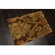 preview thumbnail 4 of 5, Hand Knotted KPSI Brown Tibetan Wool & Silk Oriental Area Rug (2x3) - 2' x 3'