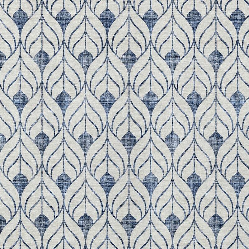 HomeRoots Geometric Transitional Rectangle Outdoor Rug