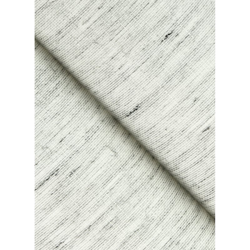 A-Street Prints Lihua Off White String Wallpaper