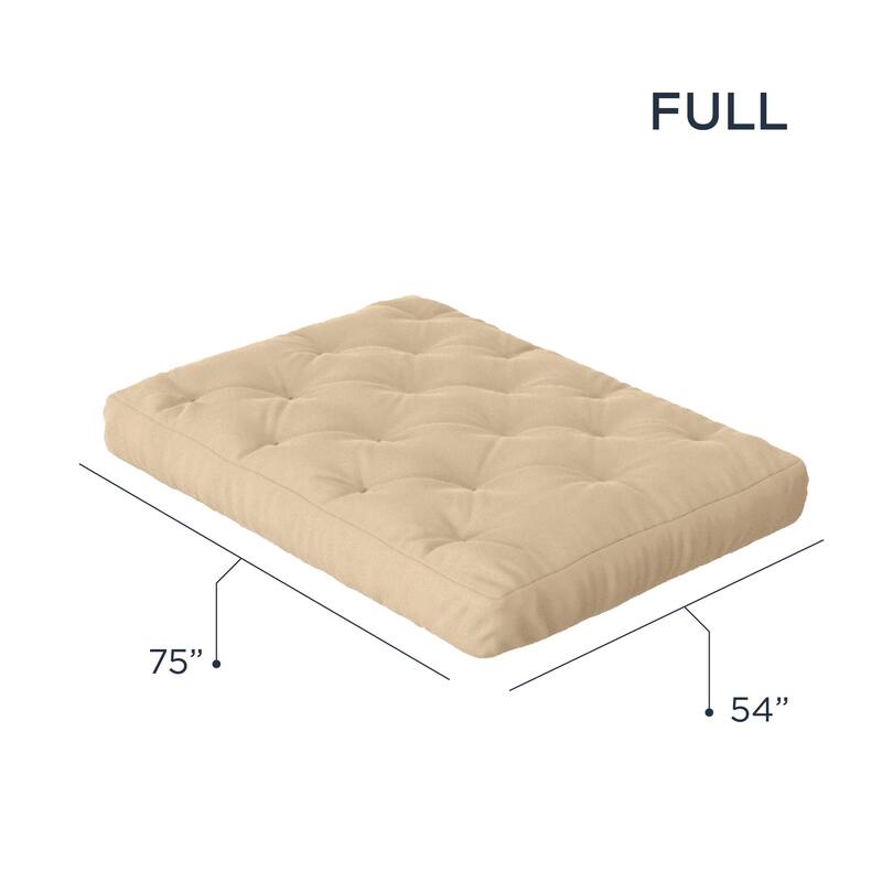 Loosh Home 10" Gel Memory Foam Queen Size Futon Mattress