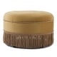 preview thumbnail 35 of 91, Yolanda 24" Upholstered Round Accent Ottoman