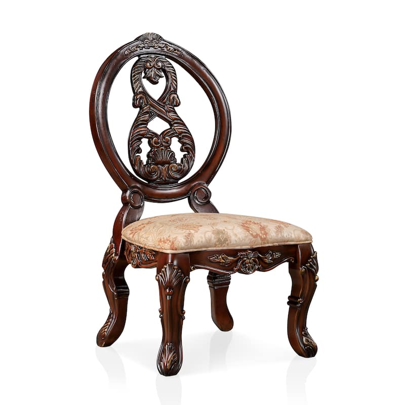 Abiba Traditional Brown 5-Piece Dining Table Set by Furniture of America