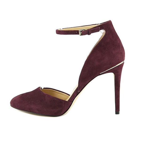 michael kors purple heels