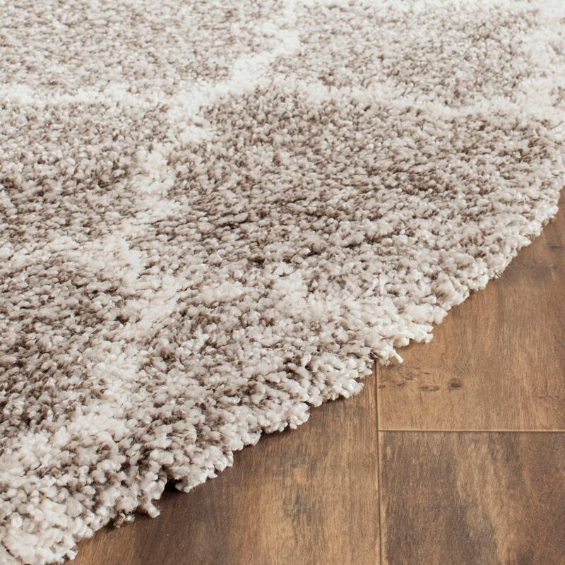 SAFAVIEH Hudson Shag Vitchka Glam Trellis 2-inch Area Rug