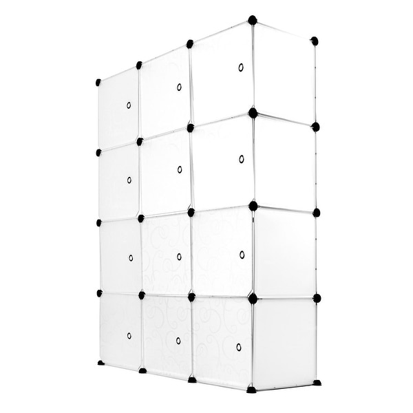Work-It! 12-Modular Cube Storage Organizer. Opens flyout.