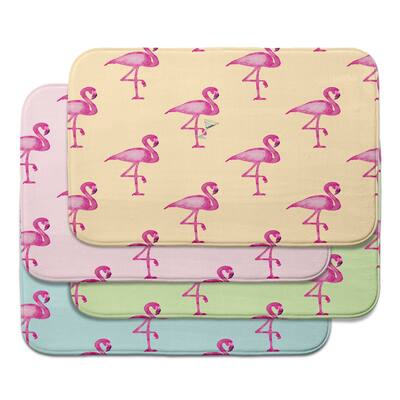 Flamingo Fanfare Martini Bath Mat