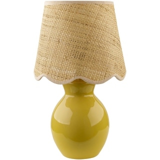 SAFAVIEH Lighting 32 inch Lani Antique Gold Leaf Table Lamp Set of 2 14 x14 x32 On Sale Bed Bath Beyond 19480789