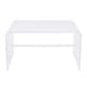 preview thumbnail 2 of 4, Corsica 32 in. W Rectangular Acrylic Coffee Table