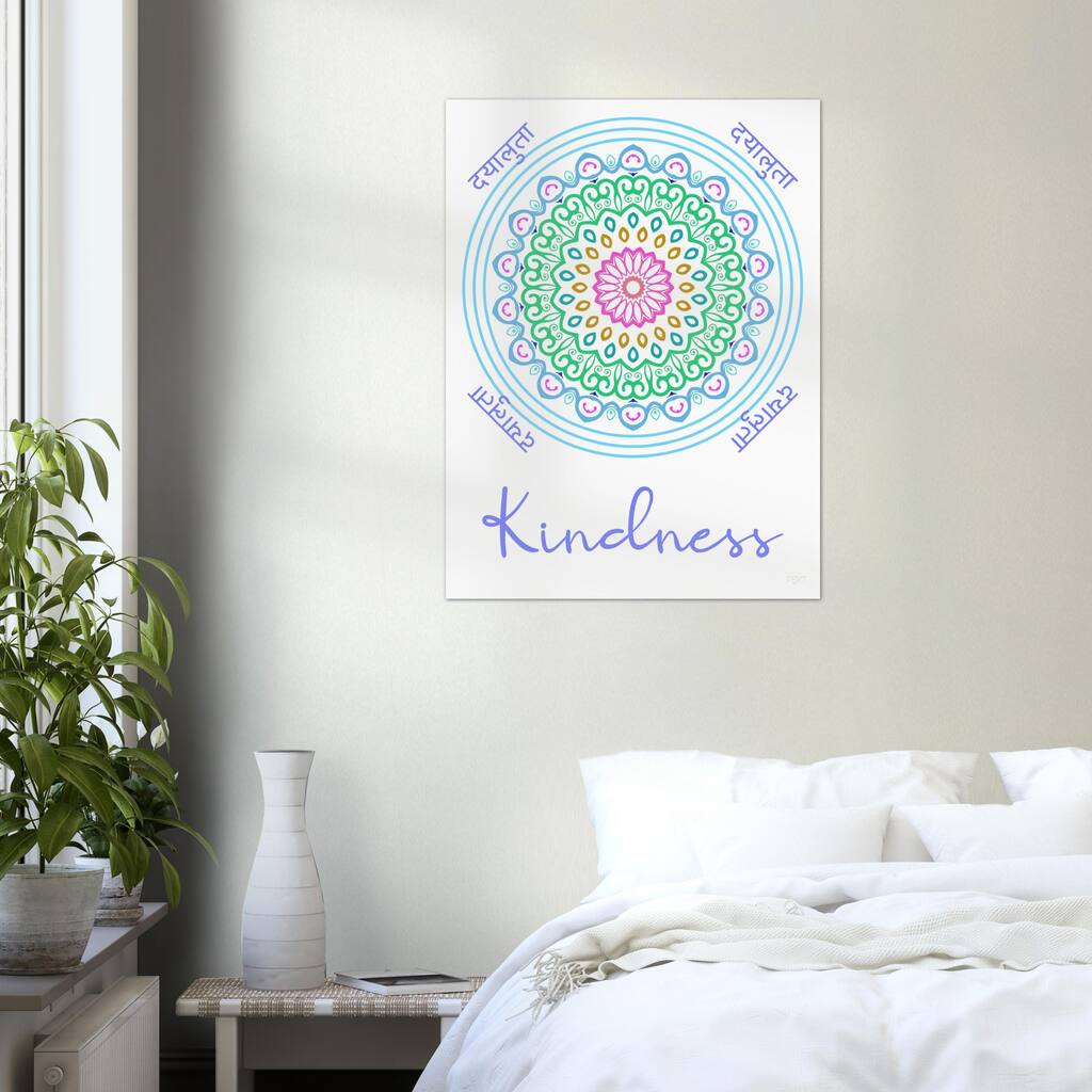 Parsley Sage Yoga Time Kindness - Inspirational Series 1 Poster