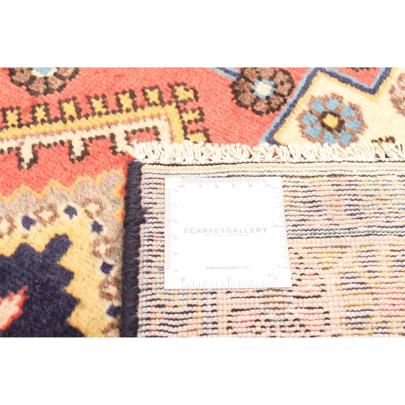 ECARPETGALLERY Hand-knotted Konya Anatolian Red Wool Rug - 3'4 x 10'10