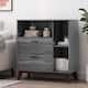 Option Sonoma Grey Oak + Wenge