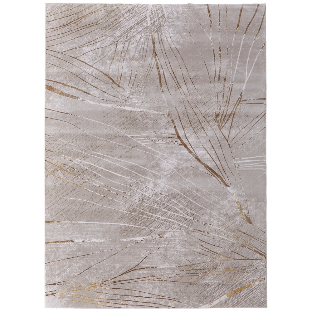 Grand Bazaar Vanhorn Machine Made Abstract Modern Area Rug