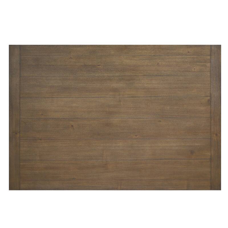 Steve Silver Ralston Two-Tone Ebony and Driftwood Dining Table