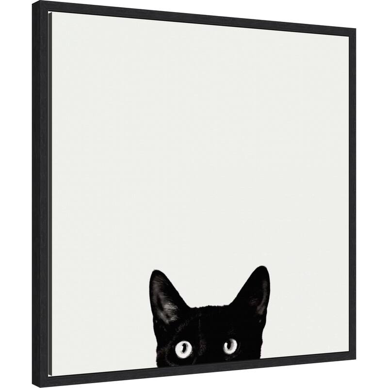 Curiosity Framed Canvas Wall Art Print