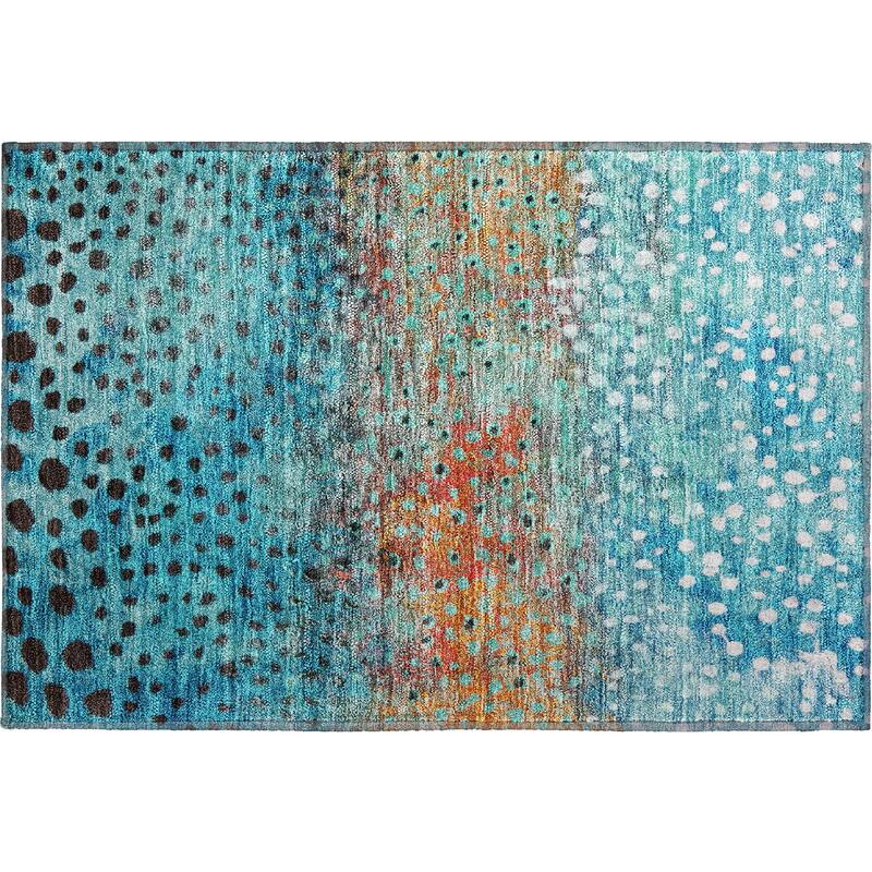Premium Washable Super Soft Contemporary Ombre Mayfield Rug