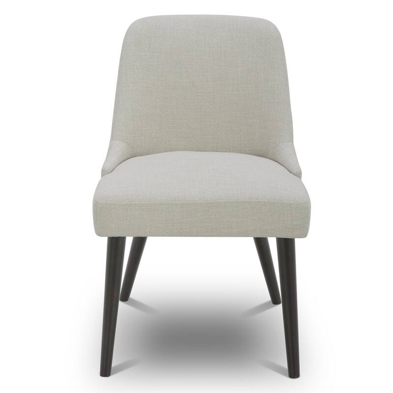 Spruce & Spring Lan Mid-Century Modern Dining Chair Set of 2