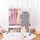 preview thumbnail 4 of 10, Kids Dress up Storage with Mirror and Storage Bin - 18.7"D x 32.3"W x 45.3"H