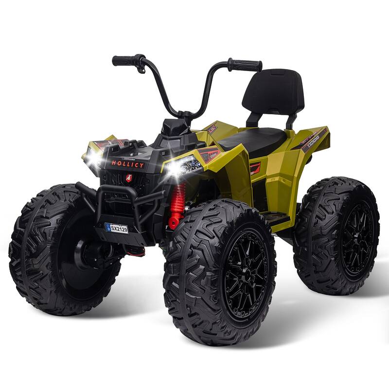 24V ATV Ride on Car 4WD Quad Electric Vehicle - Green