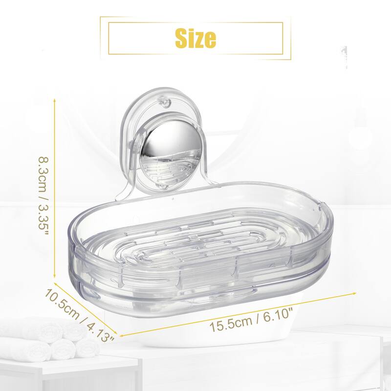 Soap Holder Soap Dish Soap Box for Shower Wall for Bathroom Kitchen