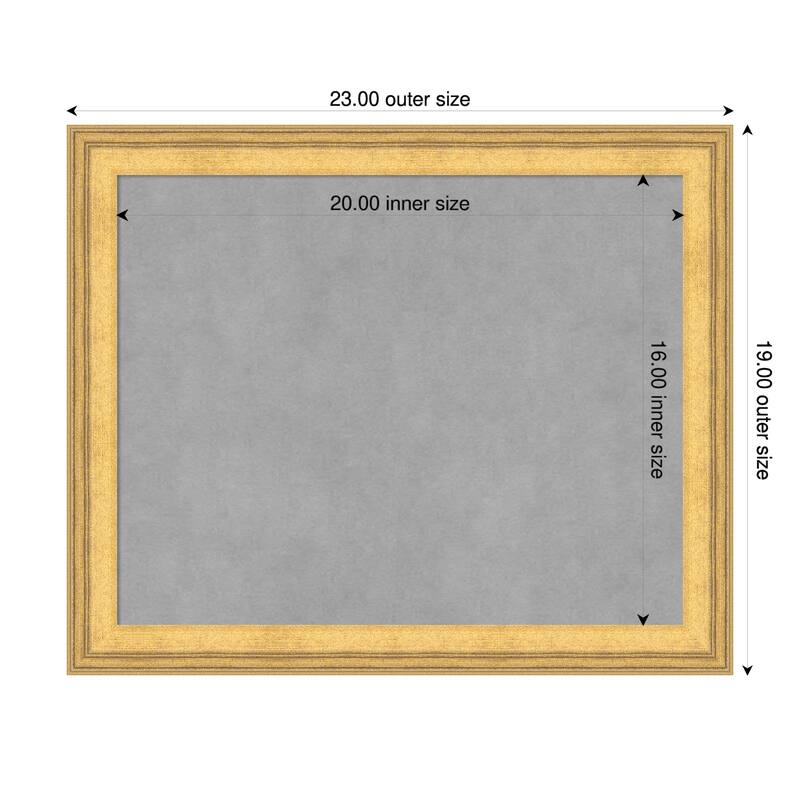 Amanti Art Owen Gold Framed - 23 x 19 in