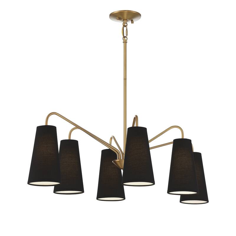 Savoy House 1-1785-6 Edgewood 6 Light 35" Wide Chandelier